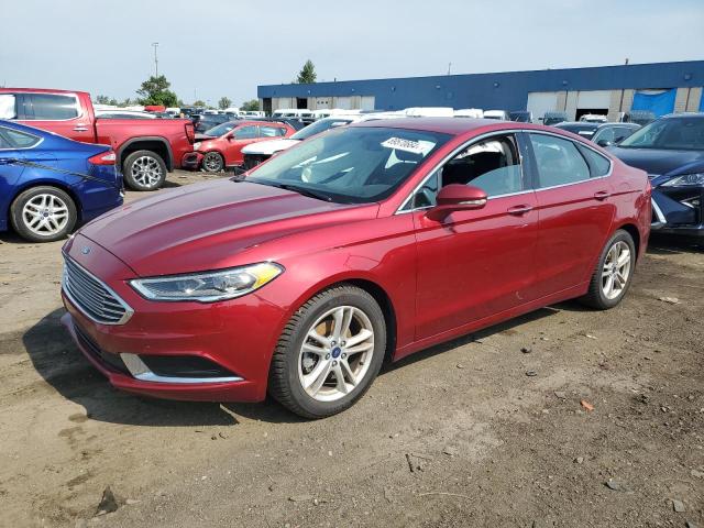 FORD FUSION SE 2018 with VIN 3FA6P0HD6JR153759 - Photo from auction