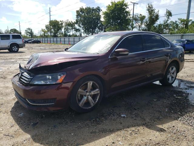 VOLKSWAGEN PASSAT SE 2014 with VIN 1VWBP7A35EC005591 - Photo from auction