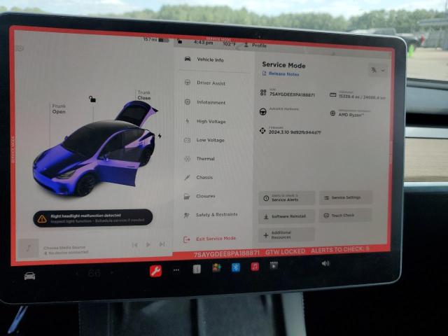 Zdjęcie 9 z aukcji – 2023 TESLA MODEL Y z VIN 7SAYGDEE8PA188871