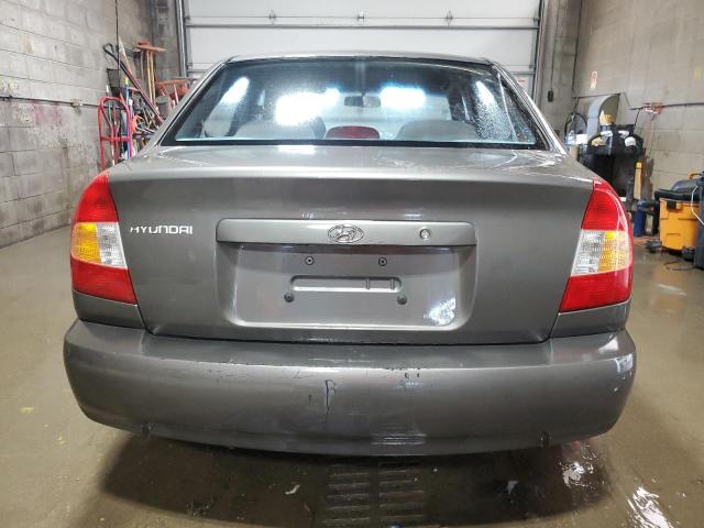 Photo 6 from auction – 2002 HYUNDAI ACCENT GL with VIN KMHCG45C82U333556