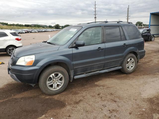 HONDA PILOT 2005 with VIN 5FNYF18525B003093 - Photo from auction