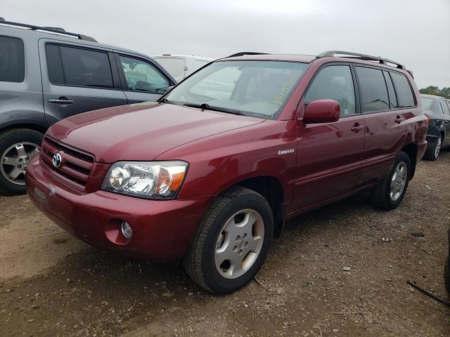 TOYOTA HIGHLANDER 2004 с VIN JTEEP21A240023382 - Фото с аукциона