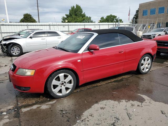 AUDI A4 3.0 CAB 2004 with VIN WAUAT48H04K002500 - Photo from auction