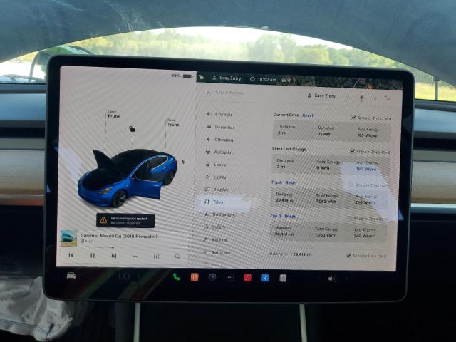 Photo 9 from auction – 2020 TESLA MODEL 3 with VIN 5YJ3E1EA2LF658513