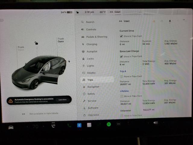 Photo 9 from auction – 2018 TESLA MODEL 3 with VIN 5YJ3E1EB0JF074438