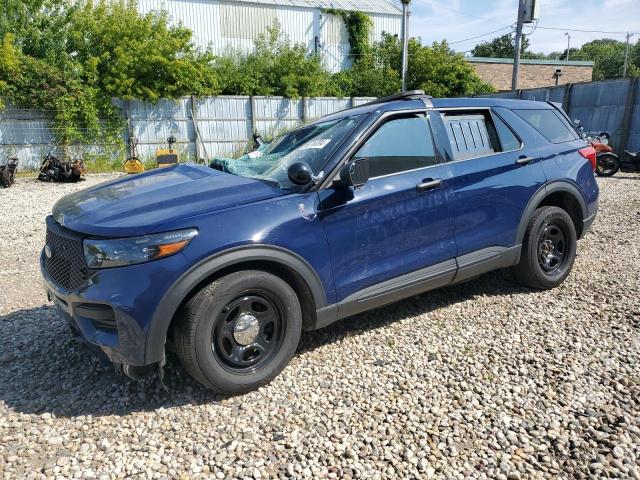 FORD EXPLORER P 2022 with VIN 1FM5K8AW7NNA00231 - Photo from auction