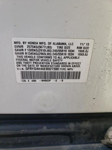 Photo 14 from auction – 2014 ACURA MDX TECHNO with VIN 5FRYD4H46EB027300