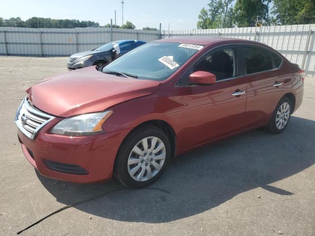 NISSAN SENTRA S 2015 with VIN 3N1AB7AP0FL632983 - Photo from auction