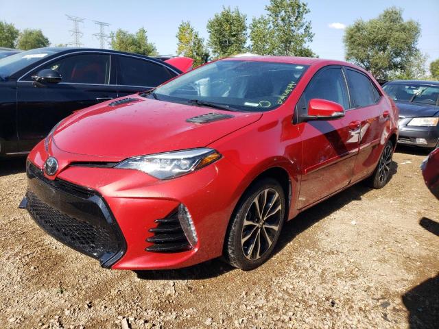 TOYOTA COROLLA L 2018 with VIN 2T1BURHE2JC104210 - Photo from auction
