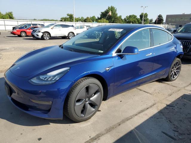 TESLA MODEL 3 2020 with VIN 5YJ3E1EBXLF627955 - Photo from auction