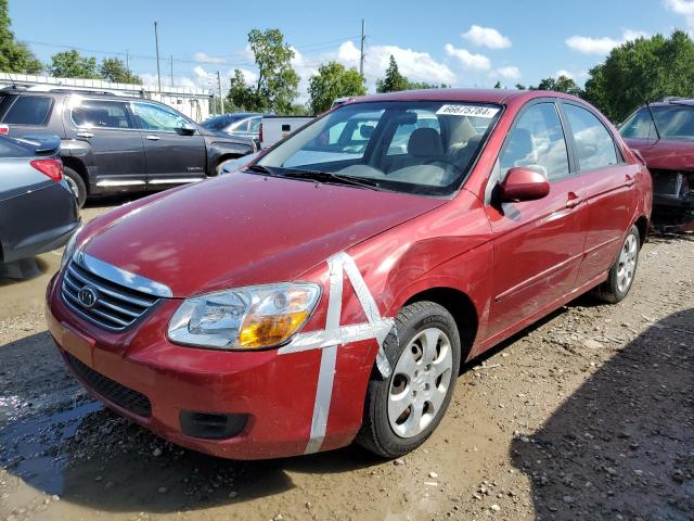 KIA SPECTRA EX 2008 with VIN KNAFE121885573084 - Photo from auction