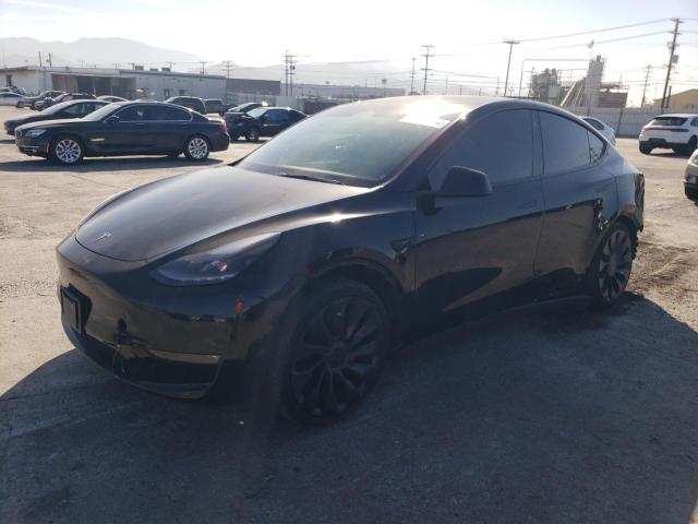 TESLA MODEL Y 2022 with VIN 7SAYGDEF2NF558656 - Photo from auction