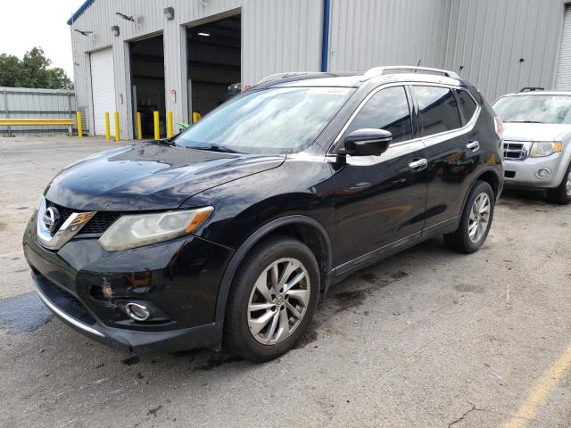NISSAN ROGUE S 2015 with VIN 5N1AT2MV6FC750115 - Photo from auction