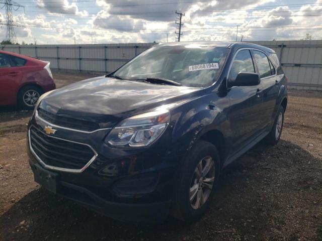 CHEVROLET EQUINOX LS 2017 with VIN 2GNALBEK2H1567285 - Photo from auction