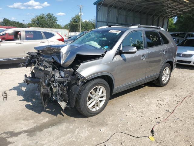 KIA SORENTO LX 2014 with VIN 5XYKT3A65EG522290 - Photo from auction