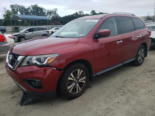 NISSAN PATHFINDER 2017 with VIN 5N1DR2MN8HC608394 - Photo from auction