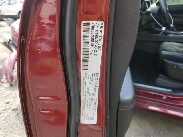 Photo 14 from auction – 2021 DODGE DURANGO GT with VIN 1C4RDJDG1MC805809