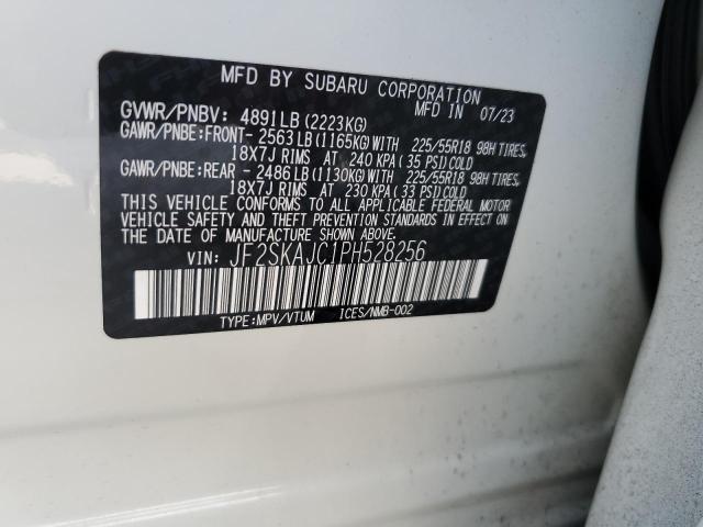Фото 14 с аукциона – 2023 SUBARU FORESTER S с VIN JF2SKAJC1PH528256