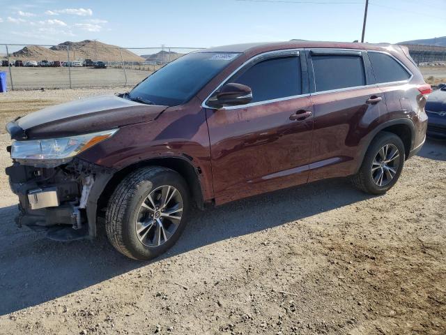 TOYOTA HIGHLANDER 2018 with VIN 5TDZZRFH7JS262742 - Photo from auction
