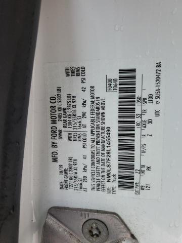 Photo 14 from auction – 2020 FORD TRANSIT CO with VIN NM0LS7F28L1455490
