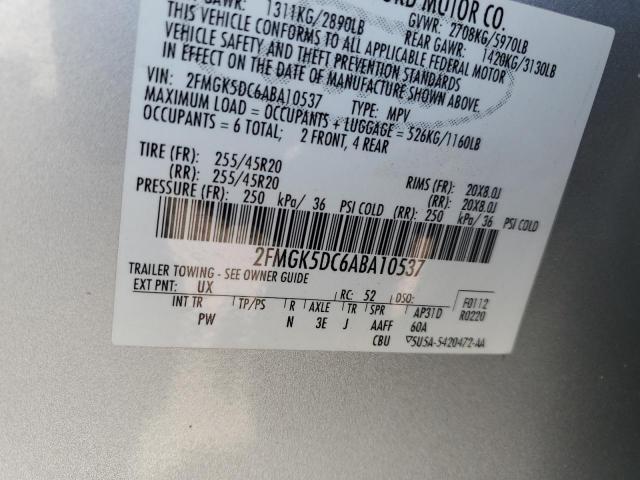 Photo 14 from auction – 2010 FORD FLEX LIMIT with VIN 2FMGK5DC6ABA10537