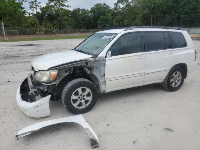 TOYOTA HIGHLANDER 2006 with VIN JTEGP21A160095556 - Photo from auction