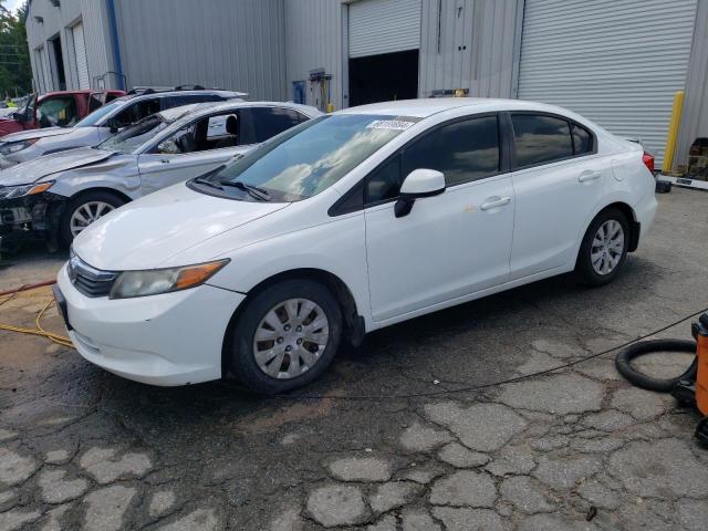 HONDA CIVIC LX 2012 with VIN 19XFB2F52CE072560 - Photo from auction