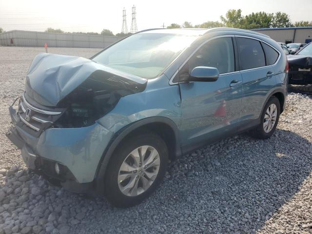 HONDA CR-V EXL 2013 with VIN 5J6RM3H75DL013629 - Photo from auction