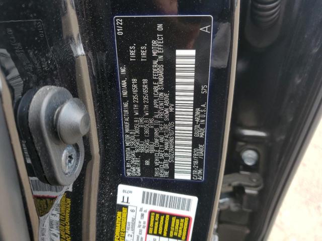 صورة رقم 14 من المزاد - 2022 TOYOTA HIGHLANDER مع VIN 5TDZZRAH9NS107705