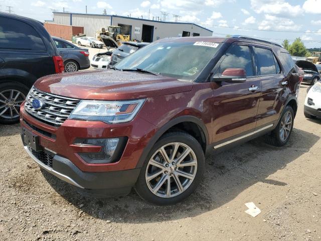 FORD EXPLORER L 2016 with VIN 1FM5K8F8XGGA70369 - Photo from auction