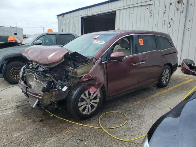 HONDA ODYSSEY EX 2016 with VIN 5FNRL5H64GB025693 - Photo from auction