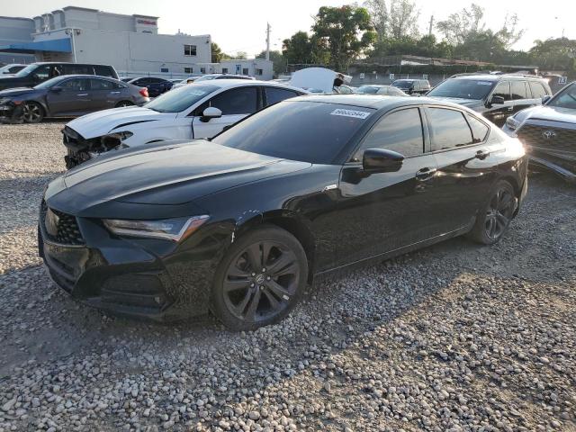 ACURA TLX TECH A 2021 with VIN 19UUB5F50MA014381 - Photo from auction