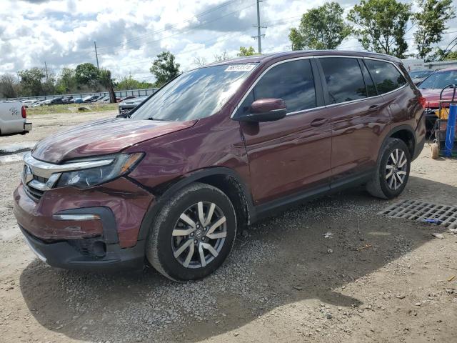 Photo 1 from auction – 2021 HONDA PILOT EXL with VIN 5FNYF5H55MB003692