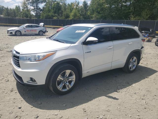 TOYOTA HIGHLANDER 2016 with VIN 5TDDCRFH7GS016309 - Photo from auction
