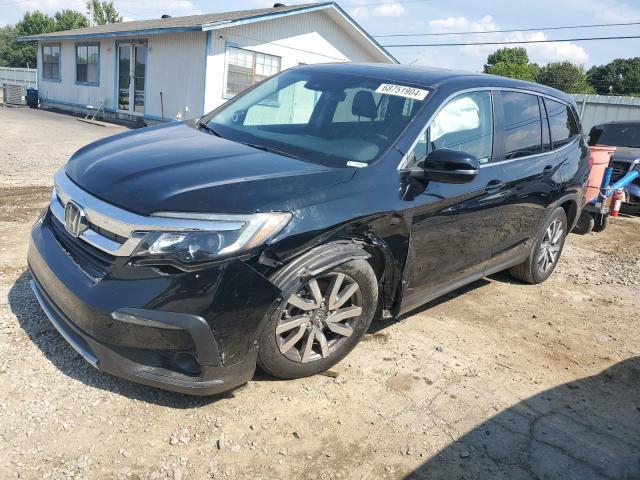 HONDA PILOT EXL 2021 with VIN 5FNYF5H56MB029637 - Photo from auction