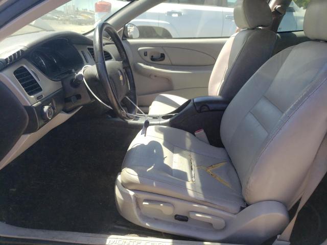 Photo 7 from auction – 2006 CHEVROLET MONTE CARL with VIN 2G1WN151469182893