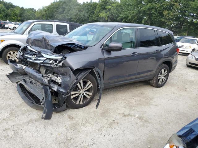 HONDA PILOT EXL 2017 with VIN 5FNYF6H55HB012260 - Photo from auction