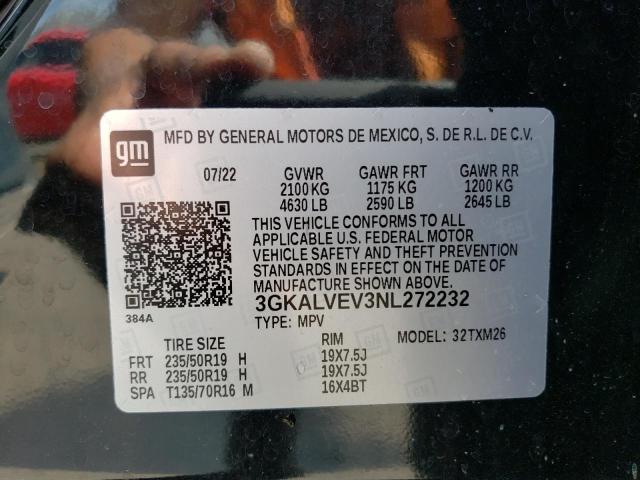 Photo 14 from auction – 2022 GMC TERRAIN SL with VIN 3GKALVEV3NL272232