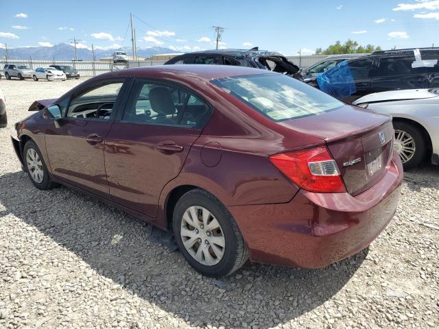 Photo 2 from auction – 2012 HONDA CIVIC LX with VIN 2HGFB2F58CH542483