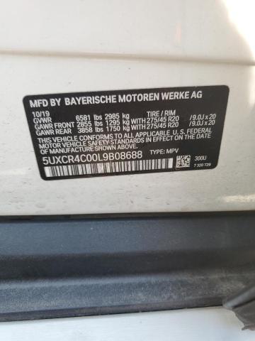 Photo 14 from auction – 2020 BMW X5 SDRIVE with VIN 5UXCR4C00L9B08688