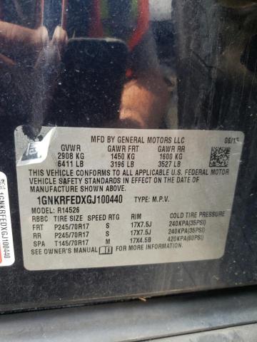 Photo 14 from auction – 2016 CHEVROLET TRAVERSE L with VIN 1GNKRFEDXGJ100440