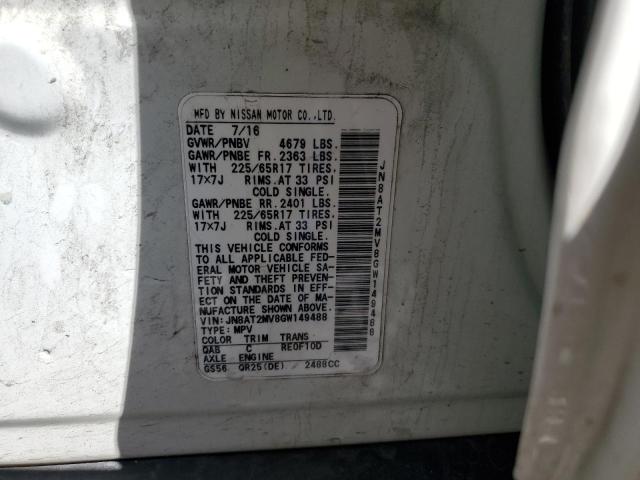 Photo 14 from auction – 2016 NISSAN ROGUE S with VIN JN8AT2MV8GW149488