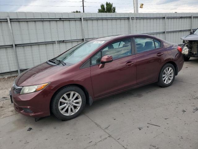 HONDA CIVIC EX 2012 with VIN 19XFB2F84CE093002 - Photo from auction