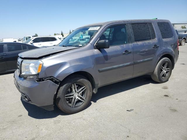 HONDA PILOT LX 2015 with VIN 5FNYF3H28FB025490 - Photo from auction
