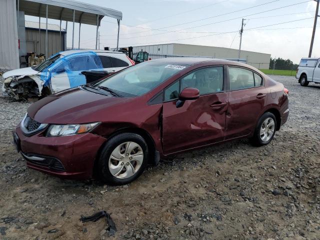 HONDA CIVIC LX 2013 with VIN 19XFB2F53DE083908 - Photo from auction