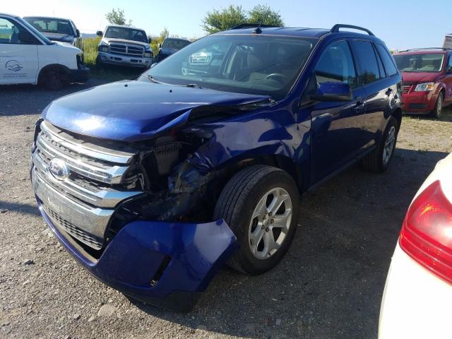 FORD EDGE SEL 2013 with VIN 2FMDK4JC7DBA38482 - Photo from auction