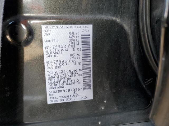 Photo 14 from auction – 2015 NISSAN ROGUE S with VIN 5N1AT2MT7FC870567