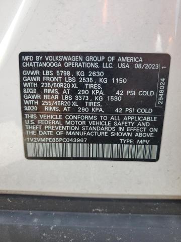 Photo 14 from auction – 2023 VOLKSWAGEN ID.4 PRO S with VIN 1V2VMPE85PC043967