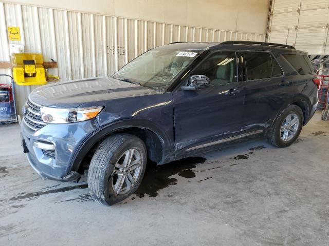 FORD EXPLORER X 2021 with VIN 1FMSK7DH2MGA30296 - Photo from auction
