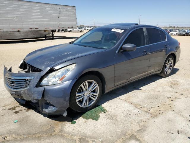 INFINITI G37 BASE 2012 with VIN JN1CV6APXCM620545 - Photo from auction